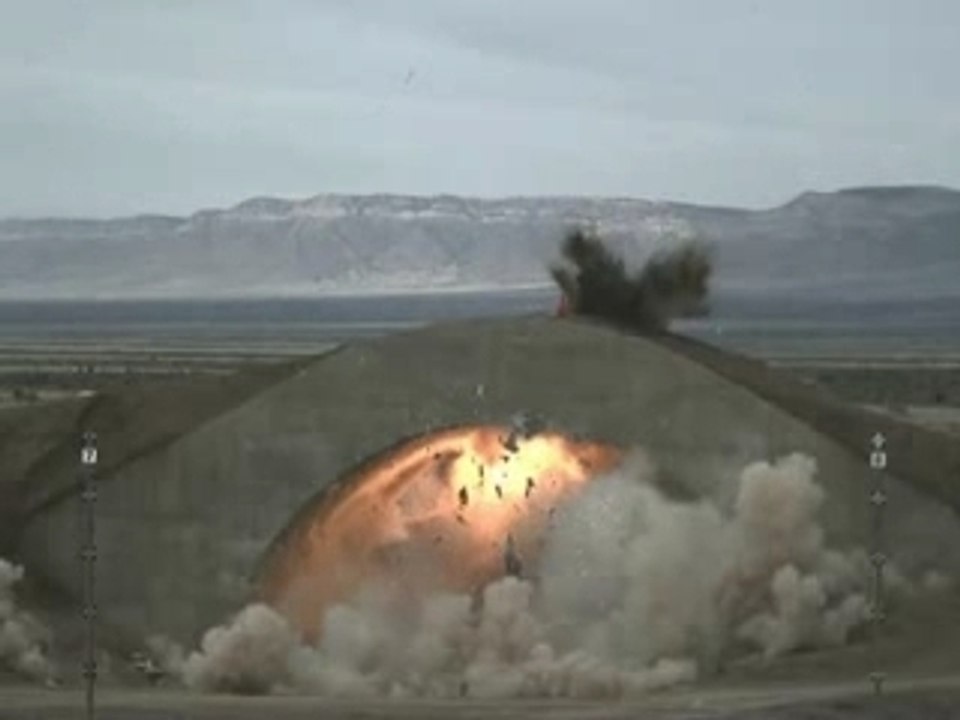 United States Military Bunker Buster Missile