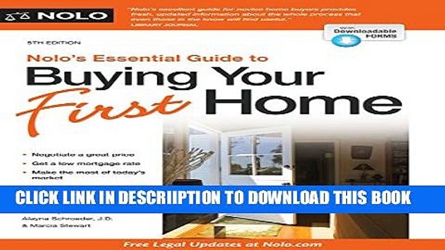 [PDF] Nolo s Essential Guide to Buying Your First Home (Nolo s Essential Guidel to Buying Your