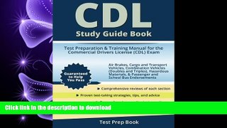 FAVORIT BOOK CDL Study Guide Book: Test Preparation   Training Manual for the Commercial Drivers