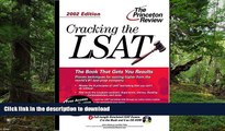 READ BOOK  Cracking the LSAT with CD-ROM, 2002 Edition (Princeton Review: Cracking the LSAT