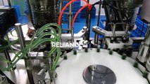 Watch video: 10ml roll on bottle filling and capping machine-Reliance Machinery