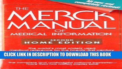 New Book The Merck Manual of Medical Information: Second Home Edition (Merck Manual of Medical