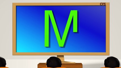 Learn to write Alphabet ABCD | 3D Animation | English Nursery Rhymes for Children