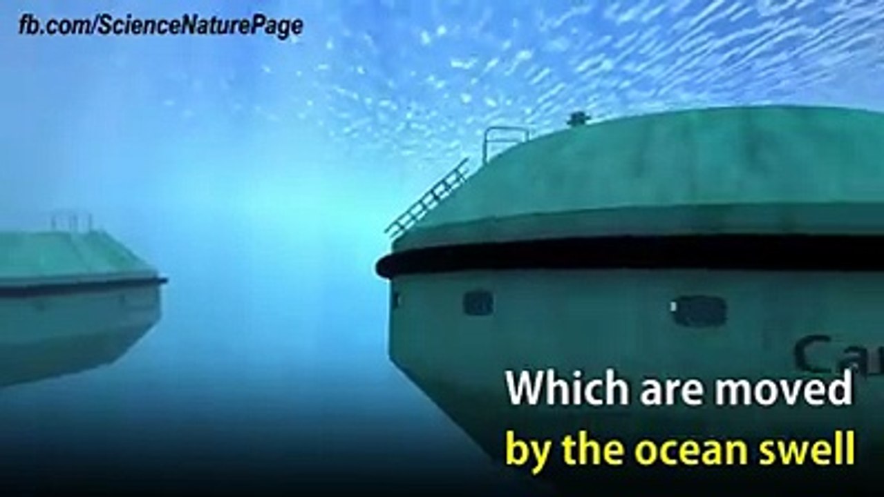 These power stations can generate electricity from ocean swell.