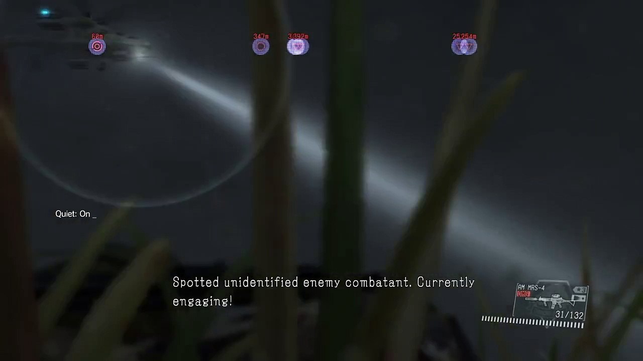 METAL GEAR SOLID V - THE PHANTOM PAIN chopper Down