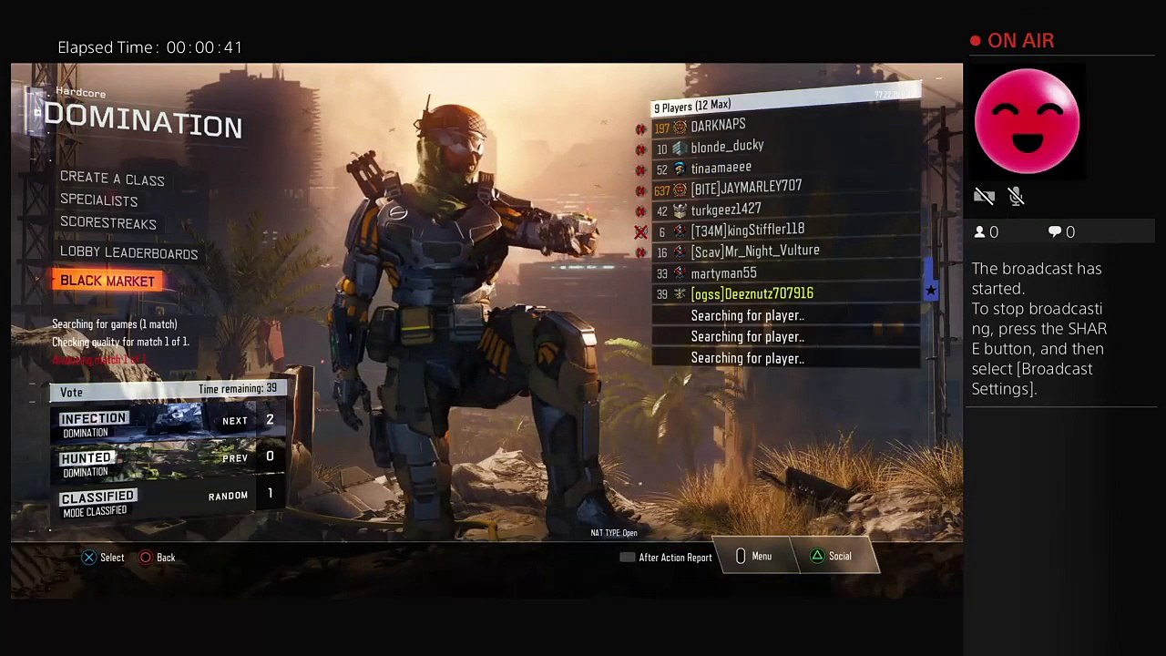 Deeznutz707916's Live PS4 Broadcast (6)