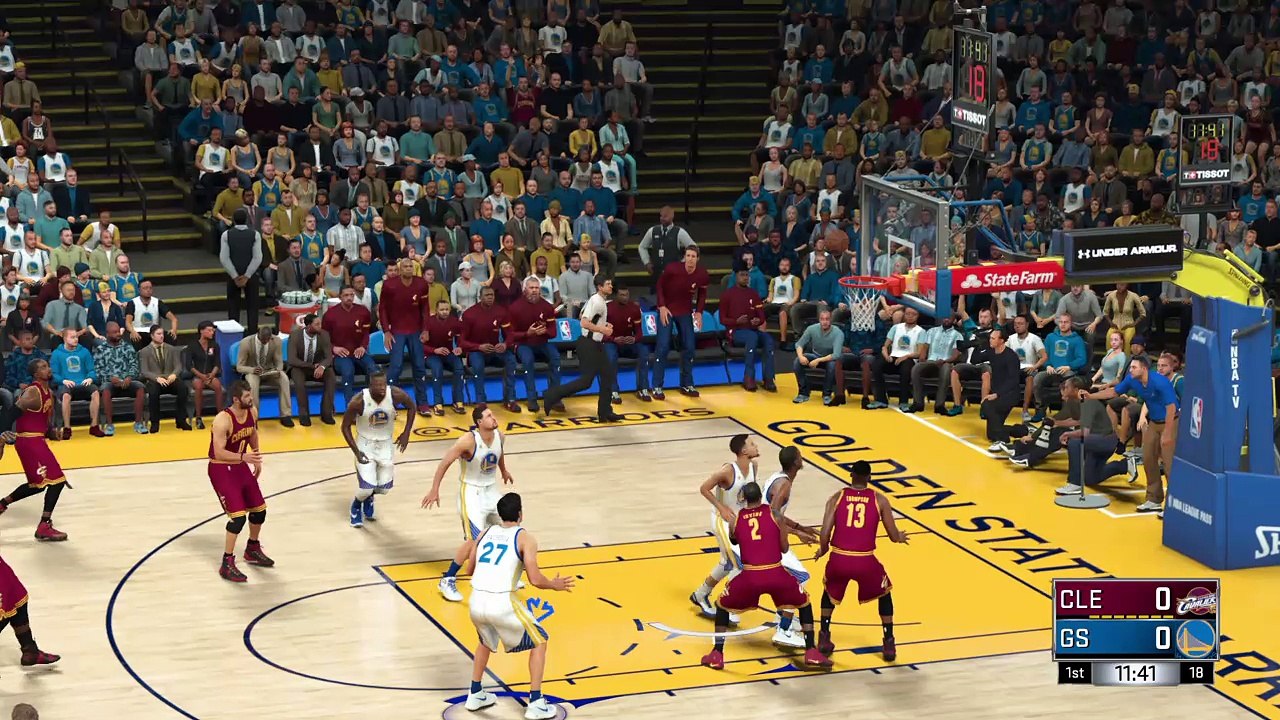 NBA 2K17 on the  fly menu2