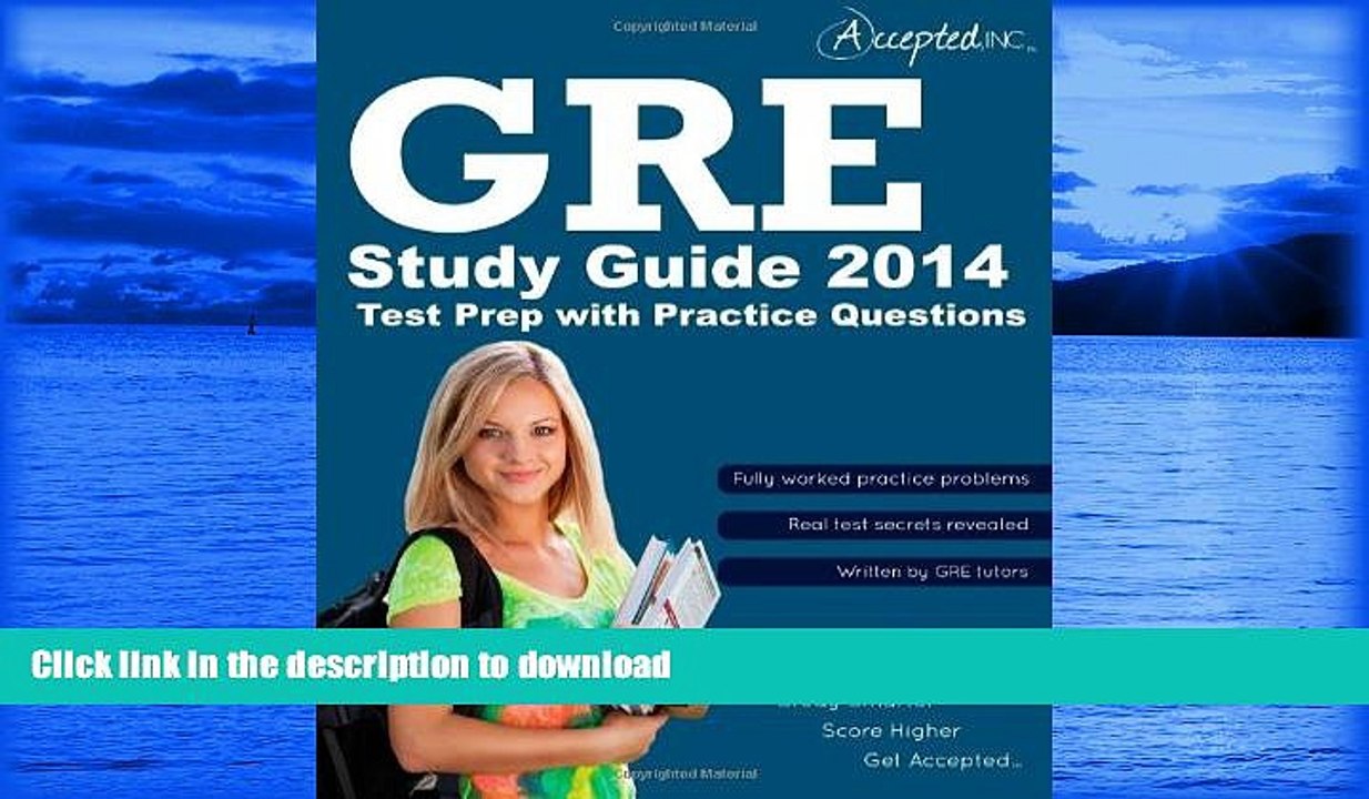 READ BOOK  GRE Study Guide 2014: GRE Test Prep with Practice Questions FULL ONLINE