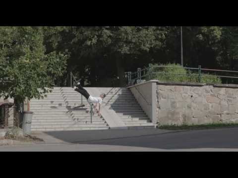 Skater Takes Nasty Tumble After Trick Goes Wrong