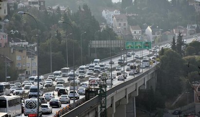 İstanbul'da Pazartesi trafiği