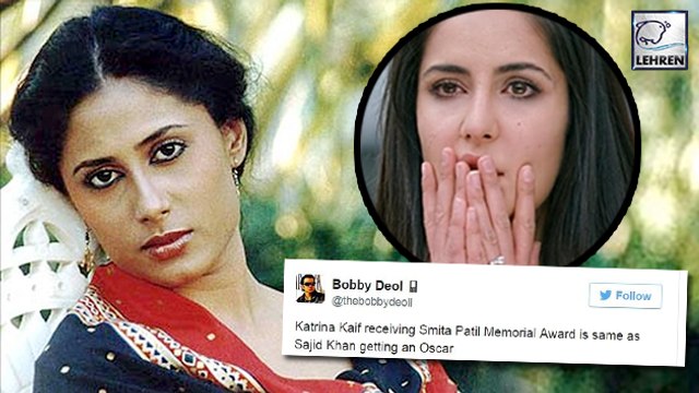 Katrina Kaif TROLLED For Smita Patil Memorial Award