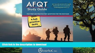 READ BOOK  AFQT Study Guide 2016: AFQT Test Prep and Practice Questions FULL ONLINE