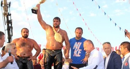 Recep Kara, Mehmet Yeşil Yeşil'i Sırtlayarak 3 Adım Attı, Altın Kemeri Kazandı