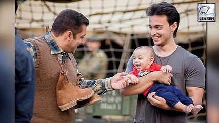 Salman Khan's CUTE MOMENT With Nephew Ahil!