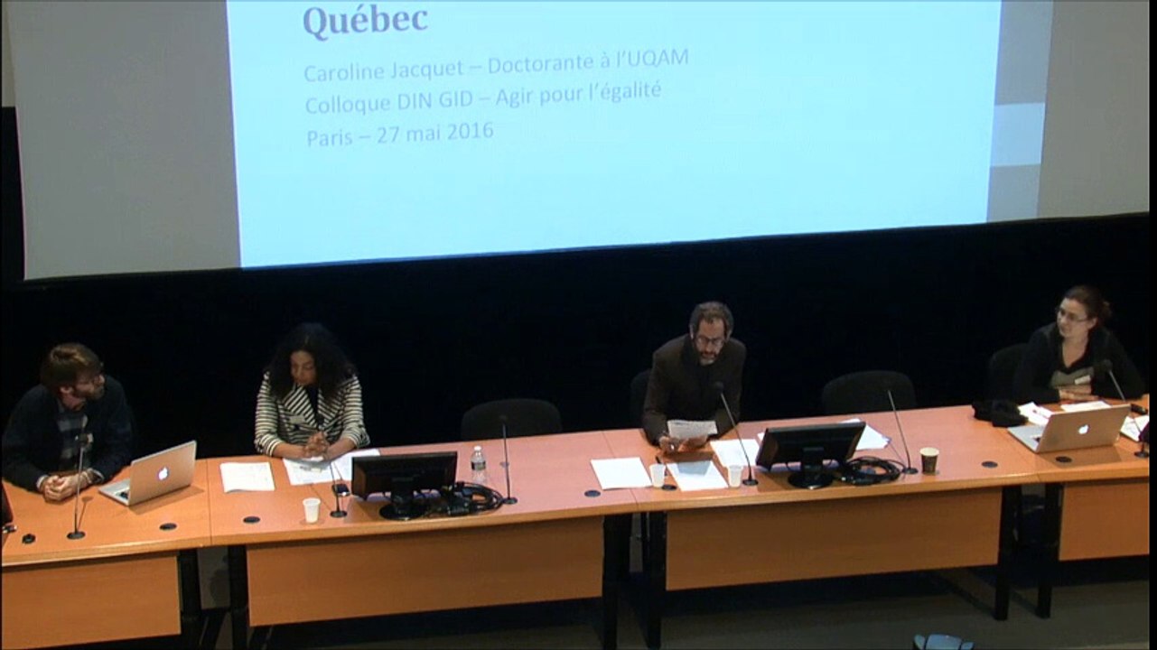 Colloque Égalité 07- Redéfinitions de l'égalité dans les débats féministes sur la laïcité au Québec, par CarolineJacquet
