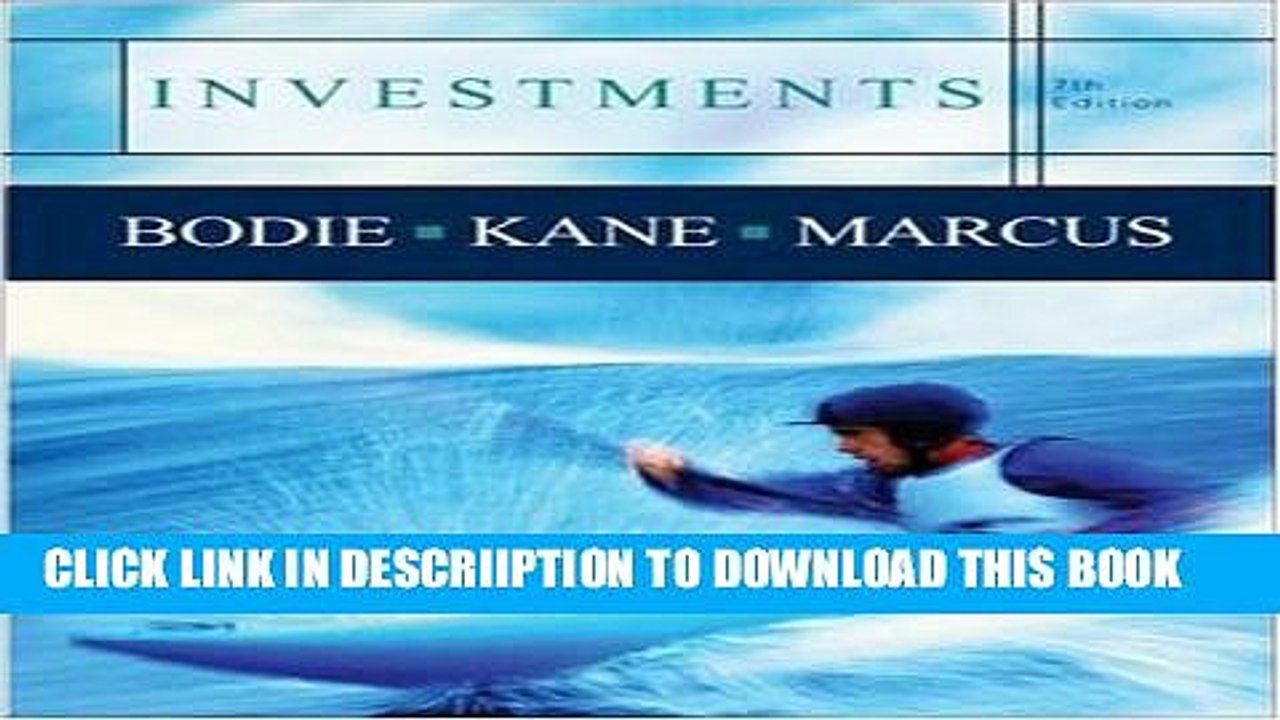 [PDF] Investments, 7th Edition (McGraw-Hill / Irwin Series in Finance, Insurance, and Real Estate)