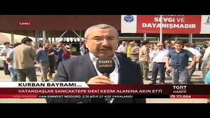 Sancaktepe'de Kurban Bayramı-Tgrt Haber