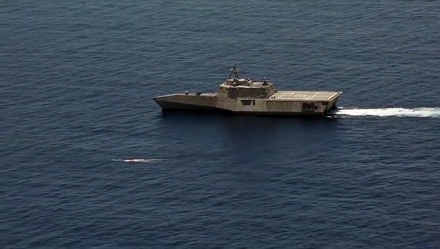 La marine américaine teste son nouveau navire en envoyant 4,5 tonnes d’explosifs à proximité
