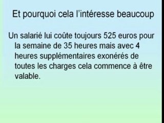 Travailler plus pour gagné plus