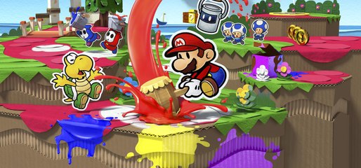 Paper Mario- Color Splash - Trailer