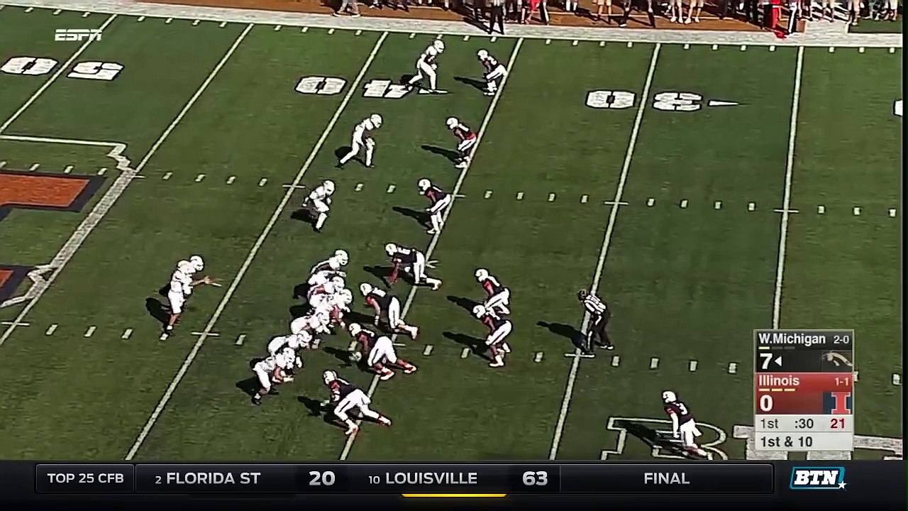 Western Michigan at Illinois - Football Highlights-7gVYZECxTz0