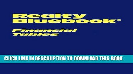 [PDF] Realty Bluebook/Financing Tables Full Colection