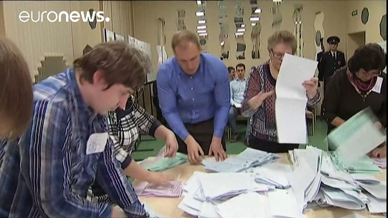 Wahl in Russland: Putin-Partei "Geeintes Russland" klar vorn