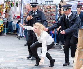 Ünlü Oyuncuyu, Kan Revan İçinde Görenler Şaşıp Kaldı