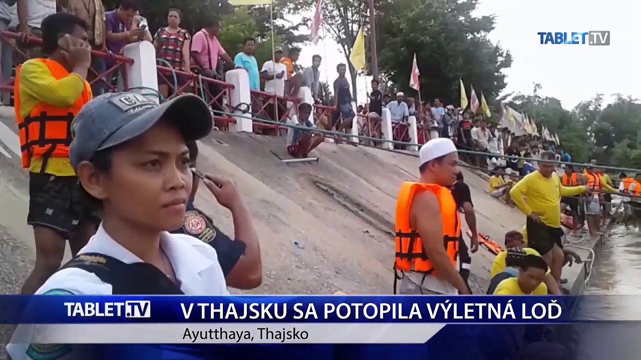 V Thajsku sa prevrátila na rieke loď, zomrelo 13 ľudí 