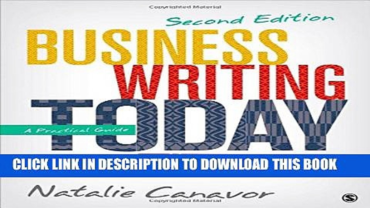 [PDF] Business Writing Today: A Practical Guide Full Online