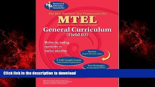FAVORIT BOOK MTEL General Curriculum (REA) - The Best Test Prep (MTEL Teacher Certification Test