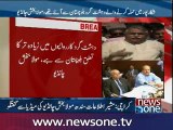 Maula Bux Chandio talks to Media