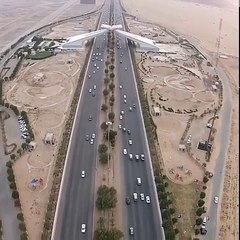 A Beautiful Quran Gate - Entrance of Makkah