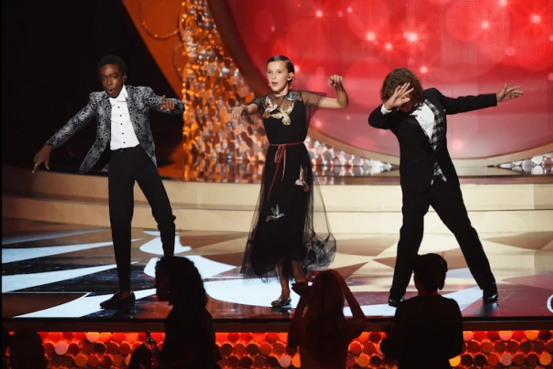 Stranger Things Kids  Uptown Funk @ Emmys 2016