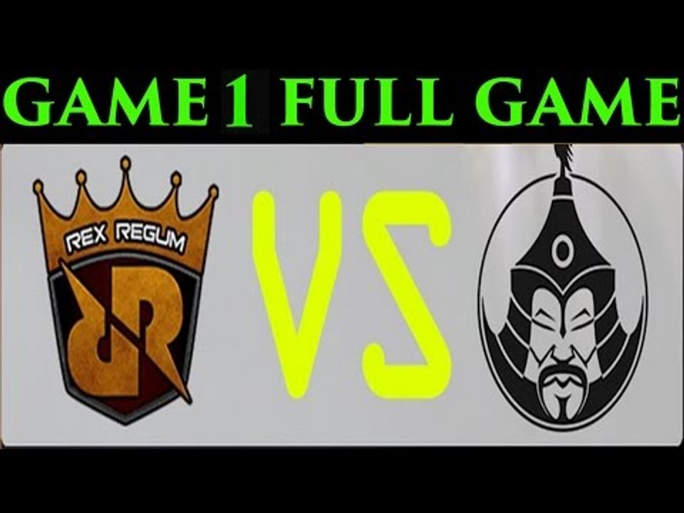 Mongolz VS Rex Regum Game 1 Full Game- ProDota Cup Asia 2016 - Dota 2