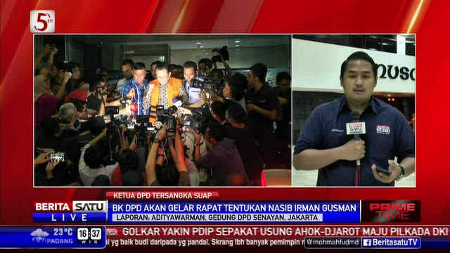 BK DPD Akan Nonaktifkan Irman Gusman
