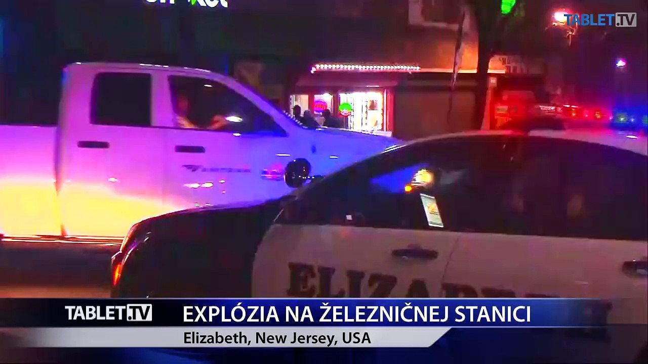 Na železničnej stanici v štáte New Jersey vybuchla nastražená nálož