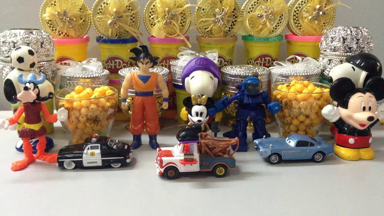 SLIME with Surprise Toys,Fun Toys for Children,Disney, Mickey Minnie Mouse,Disney, Donald Duck,Disney Cars Lightning