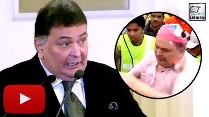 Rishi Kapoor's Clarification On ABUSIVE Video With Media
