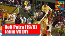 Voli Indoor - (Putra) Jatim - DIY, Senin (19/9)