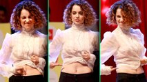 Kangana Ranaut Flaunts Sexy Abs At Event | Bollywood Hottest Abs