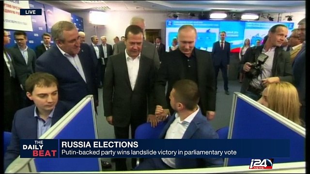 Putin-backed party wins landslide victory in parliamentary vote