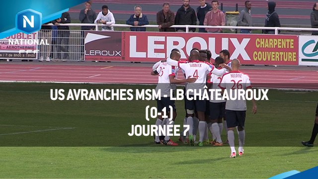 J7 : US Avranches MSM - LB Châteauroux (0-1), le résumé