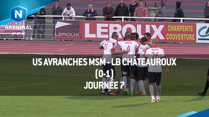 J7 : US Avranches MSM - LB Châteauroux (0-1), le résumé