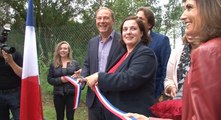 Inauguration par Emmanuelle Cosse du premier bâtiment social à énergie positive  d’Essonne