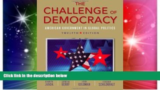 Must Have PDF  The Challenge of Democracy (with Aplia Printed Access Card) (American and Texas