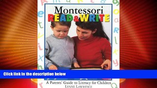 Big Deals  Montessori Read   Write: A Parents  Guide to Literacy for Children  Best Seller Books
