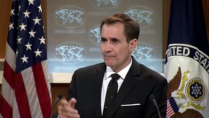 U.S. Department of State Spokesman John Kirby slaps an Indian journalist over his Balochistan question.