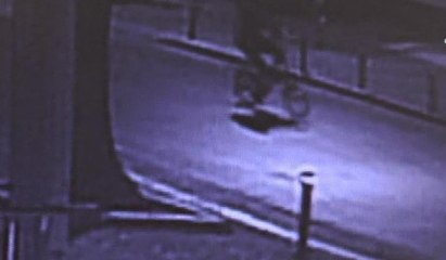 Ters yönde giden sürücü bisikletliyi ezip kaçtı