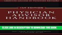 [PDF] Physician Advisor Handbook: The Physician Advisor as a Promoter of Innovation and Change